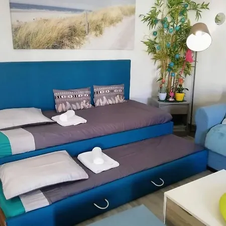 شقة Appart Bleu Azur A Olhos D'agua 5mn De La Plage.