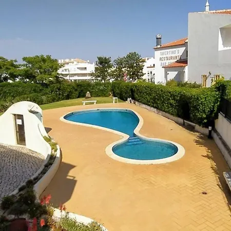 Appart Bleu Azur à Olhos D'agua 5mn De La Plage.