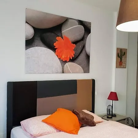 Apartamento Appart Bleu Azur A Olhos D'agua 5mn De La Plage. *